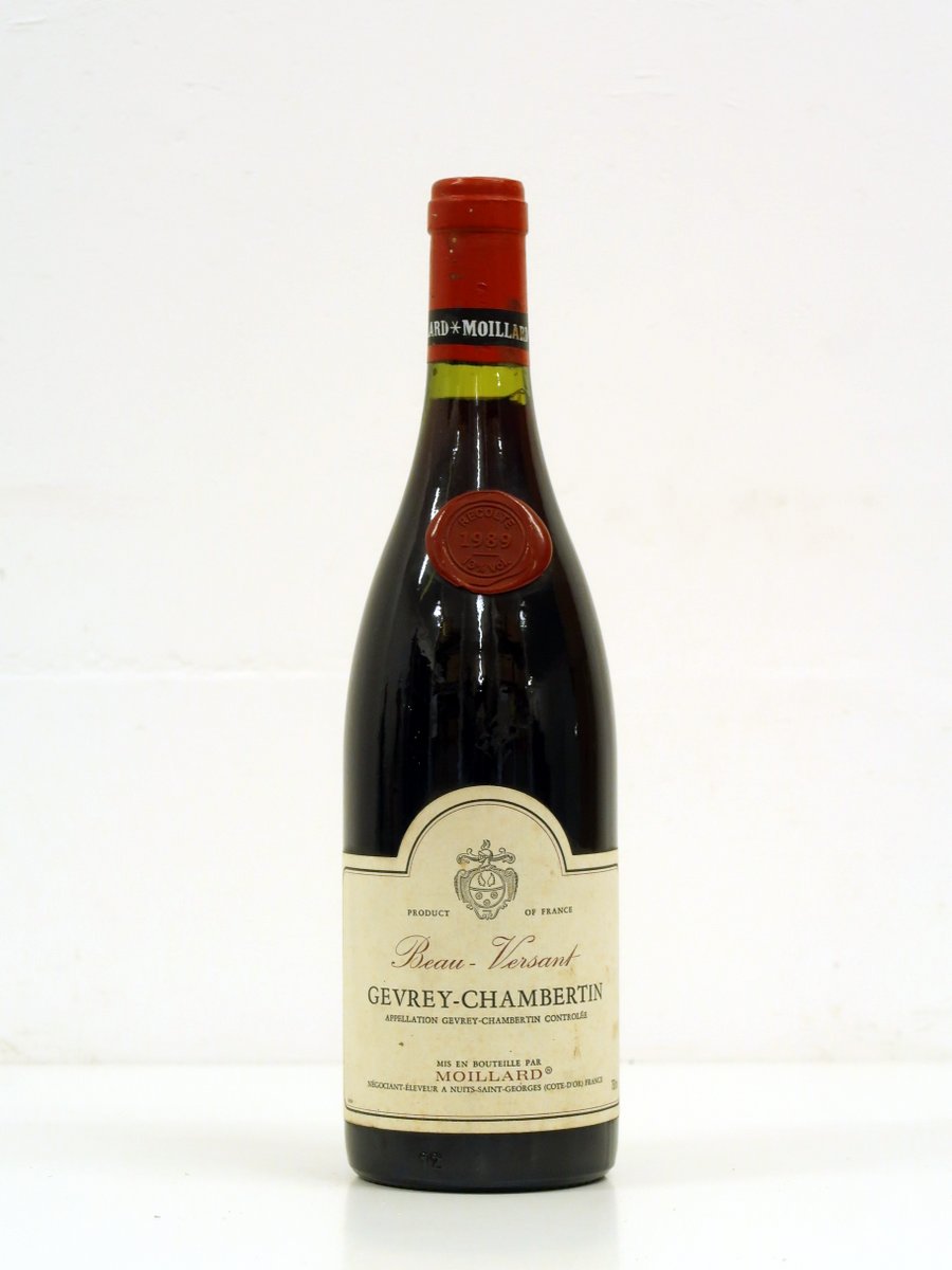 Moillard Gevray Chambertin Beau Versants 1989 (750ml)