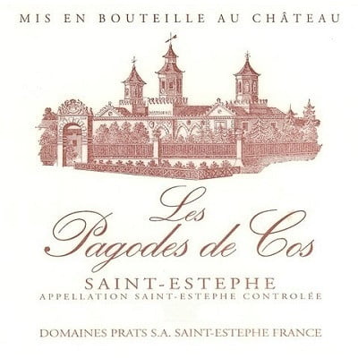 Pagodes de Cos, St. Estephe 2012 (750ml)