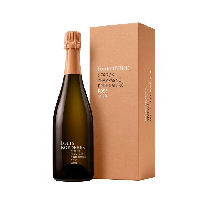 CHAMPAGNE LOUIS ROEDERER Brut Nature Rose 2018 (Gift Box) (750ml)