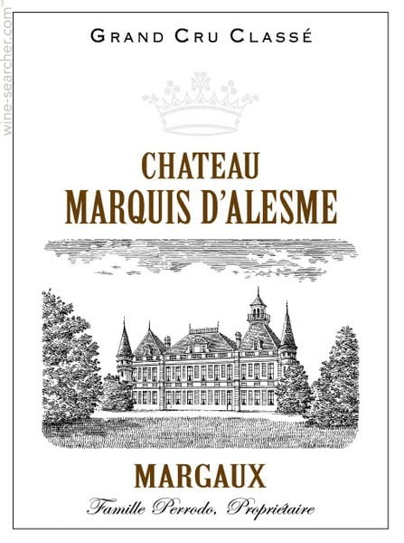 Chateau Marquis D'Alesme Becker, Margaux 2007 (750ml)