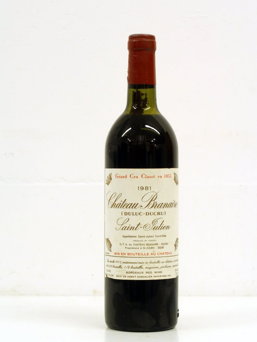Chateau Branaire Ducru 1981 (750ml)