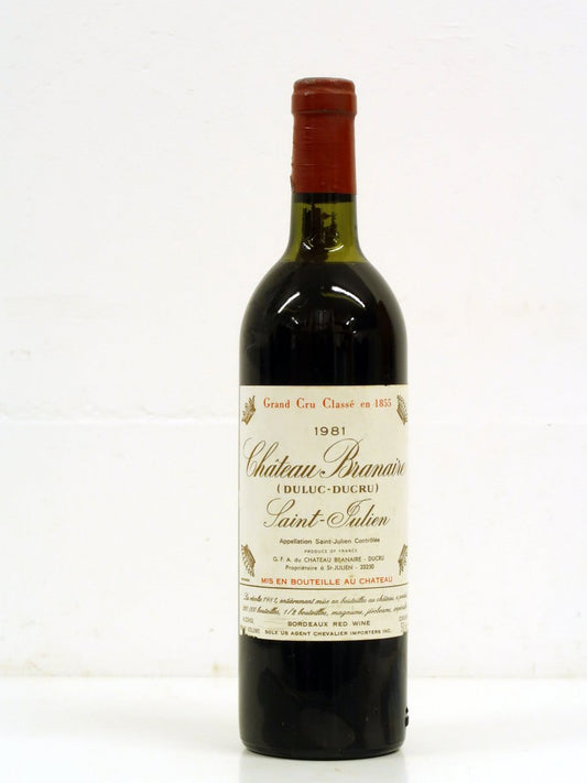 Chateau Branaire Ducru 1981 (750ml)