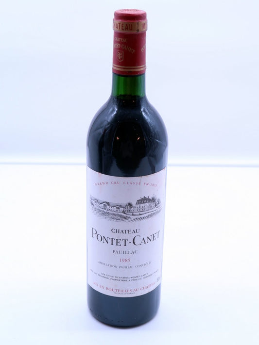 Chateau Pontet Canet 1985 (750ml)