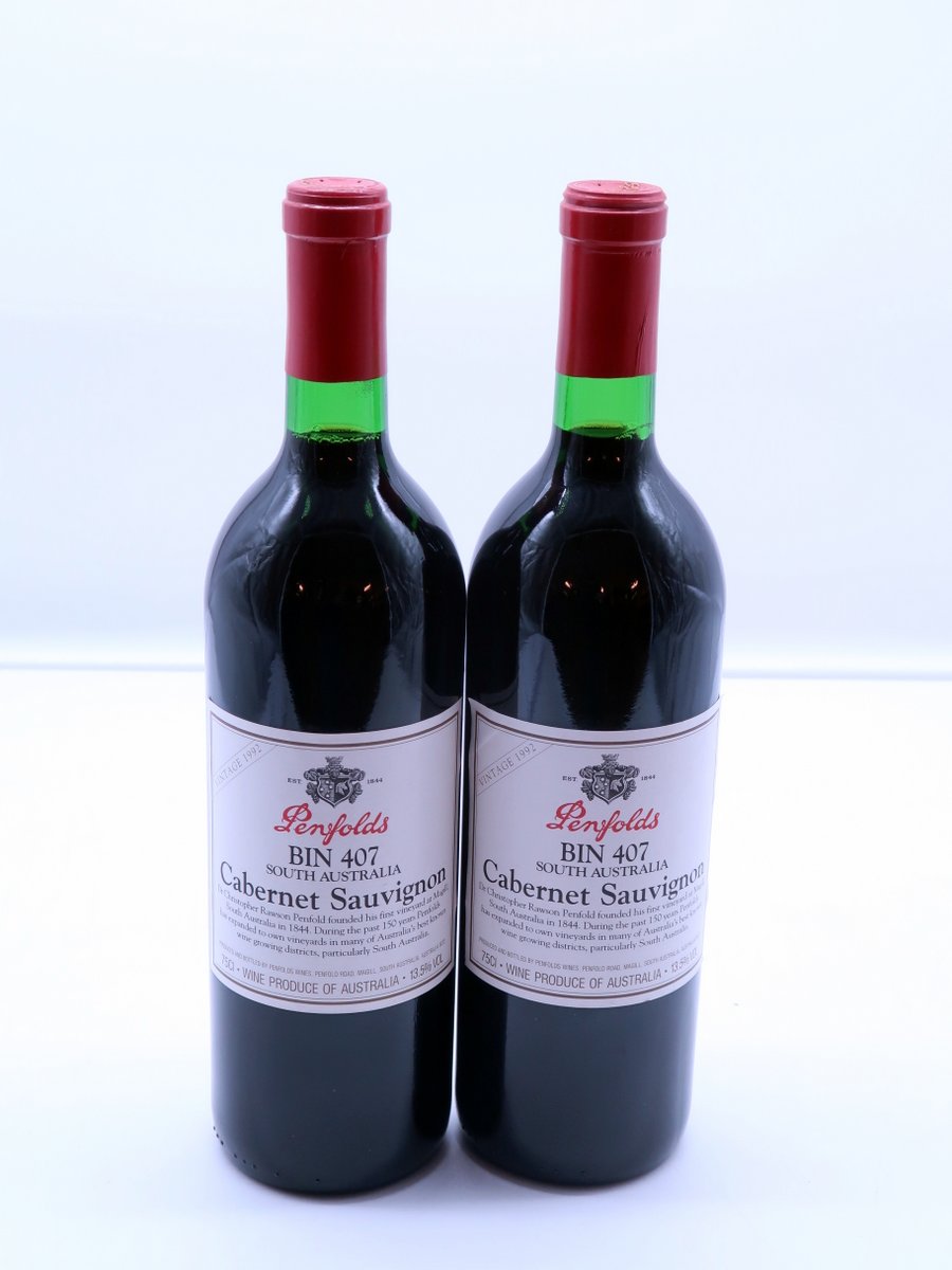 Penfolds Bin 407 Cabernet Sauvignon 1992 (750ml)