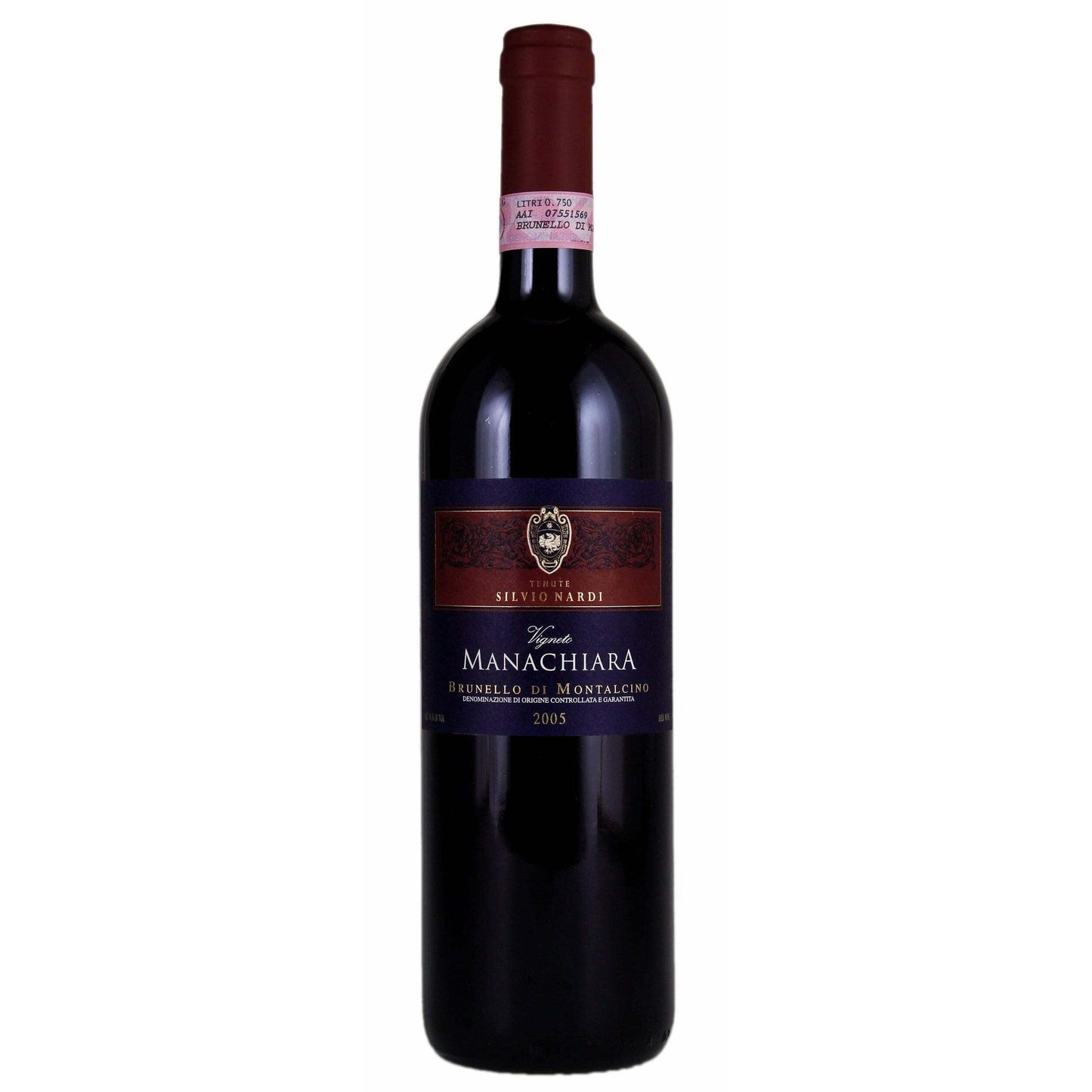 Tenute Silvio Nardi Vigneto Manachiara Brunello di Montalcino DOCG 2005 (1x75cl) - TwoMoreGlasses.com