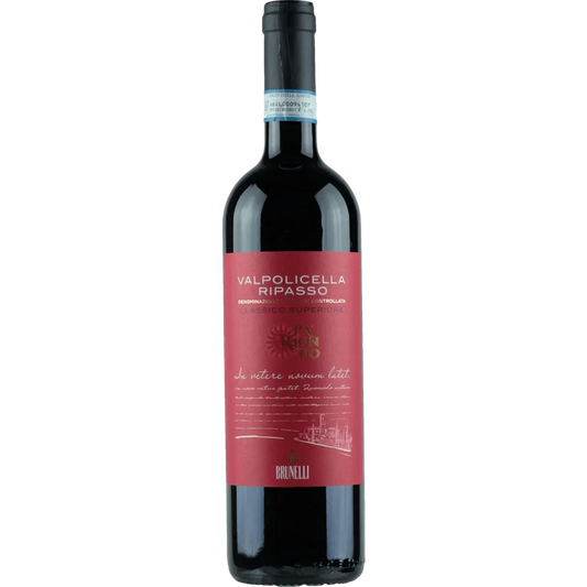 Brunelli Vino Rosso Valpolicella Ripasso DOC Classico 2019 (750ml)